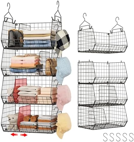 Jautokerdar 4 Tier Hanging Closet Organizer by Jautokerdar
