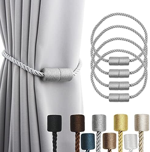 Magnetic Curtain Tiebacks Holdbacks Decorative Tie Backs by CurtainTiebacks