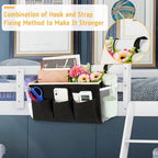 Lilithye Bedside Caddy, Bedside Storage Bag Hanging Organizer - Image 2