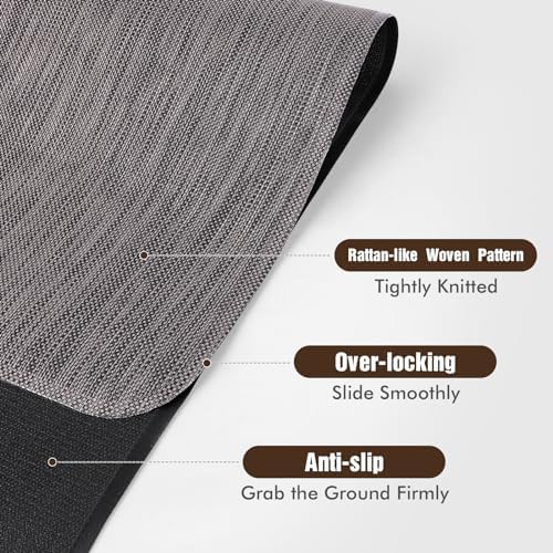 Blvornl Office Chair Mat for Hardwood Floor, Computer Chair Mat - Image 5