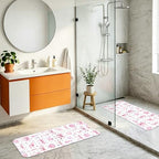 Bath Mat for Tub Non Slip, Cute Bow Bathtub Mats for Girls Non Slip Shower Mat - Image 7
