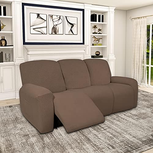 Easy-Going 100% Dual Waterproof Recliner Sofa Cover, 8-Pieces Stretch Relining - Image 2