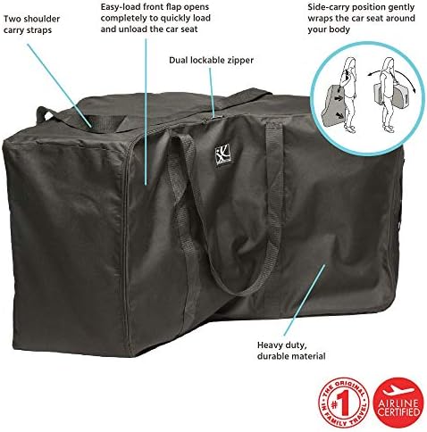 J.L. Childress Universal Side-Carry Car Seat Travel Bag - Image 2