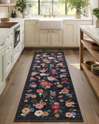 Washable Kitchen Rug Runner for Hallway: 2'6"x8' Carpet Runner Rug Non Slip by palohom