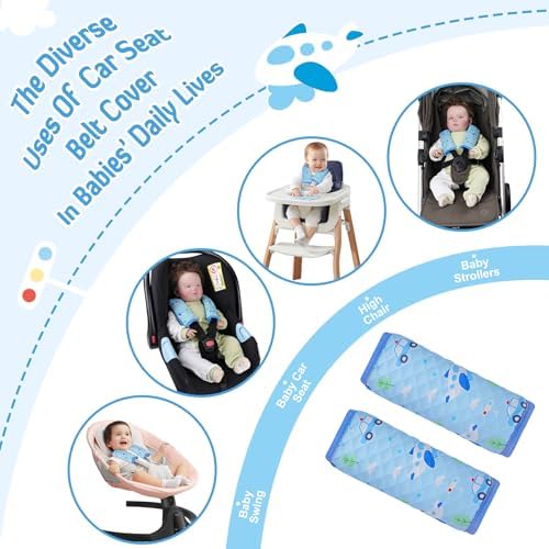 INFANZIA Soft Car Seat Strap Covers - Image 6