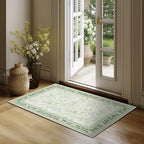 Small Green Rugs 2x3 Sage Green Kitchen by BILEEHOME