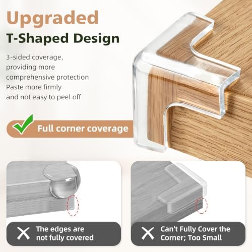 Corner Protector Baby, Large Table Corner Protectors Guards, 8 Pack - Image 3