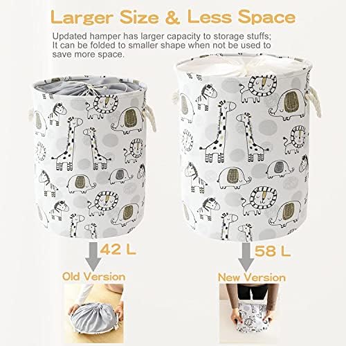 Kids Laundry Basket Extra Large Baby Hamper - Image 4