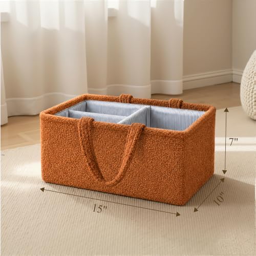 Baby Diaper Caddy Organizer, Portable Baby Essentials Organizer - Image 5