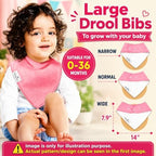 KiddyStar Premium Organic Cotton Bibs - Image 4