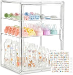 Baby Bottle Organizer, 3 Tier Bottle Storage Organizer by OCTOPY