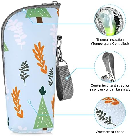 Accmor Baby Bottle Tote Bags, Insulated Breastmilk Cooler Bag, Nursing Bottle - Image 4