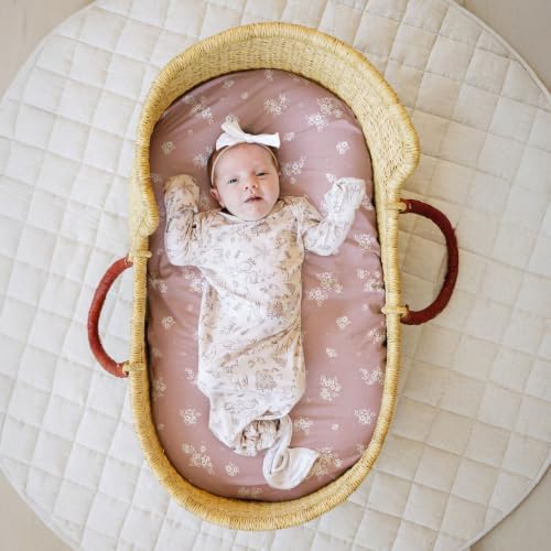 Sorrel + Fern Baby Bassinet Sheets 2-Pack - Image 4