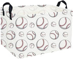 Rectangular Baseball Baskets Easter Gift Basket Empty Kids Storage Bins Baby by DDBASKET