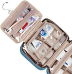 NISHEL Travel Toiletry Bag for women, Portable Hanging makeup Organizer - Image 4