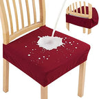 Smiry Waterproof Seat Covers for Dining Room Chairs by Smiry