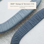 3 Pack Baby Muslin Bassinet Sheets - Image 5