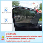 ZATOOTO Car Window Sahde for Driver Side Window, Front Window Sun Shade - Image 2