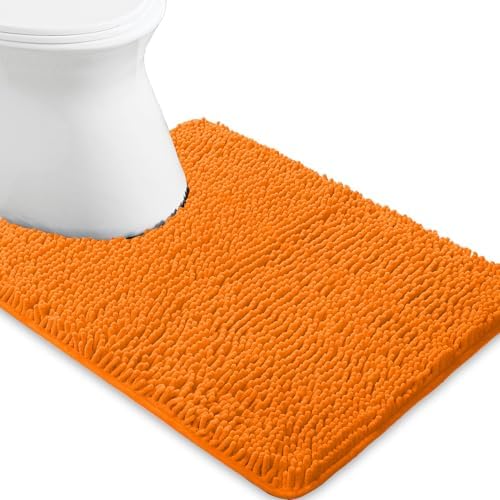Yeaban Toilet Rugs U-Shape 20"x24" by Yeaban