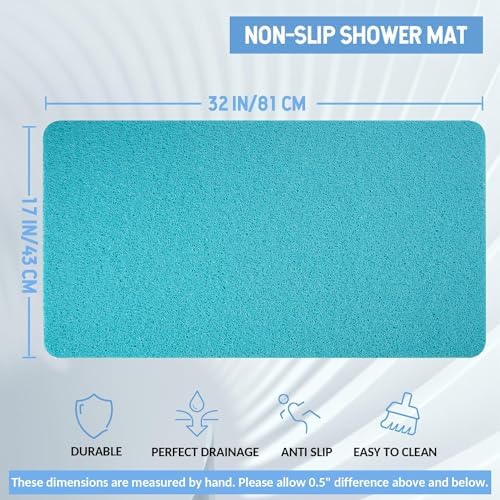 Hargiis Non-Slip Bathtub Mat, Anti Slip Shower Mat, Fast Drying Bathtub Mats - Image 2