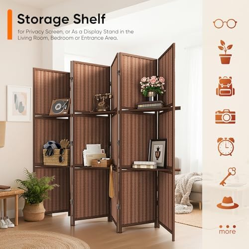 JOSTYLE Bamboo Room Divider - Image 4
