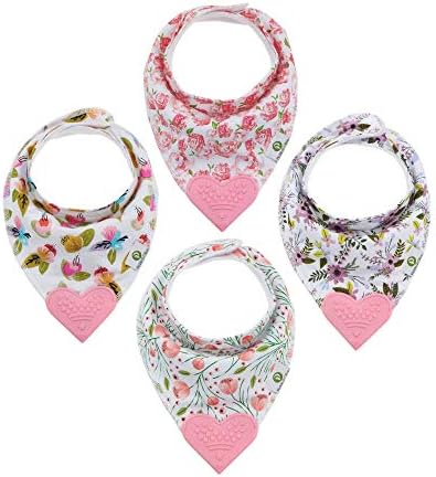 Pickle & Olive Baby Bandana Teething Bibs by PickleOlive