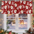 Vandarllin Christmas Kitchen Curtains Valances - Image 5