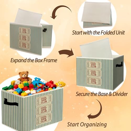 Rustic Cool Club Ticket Storage Bins Boxes - Image 6