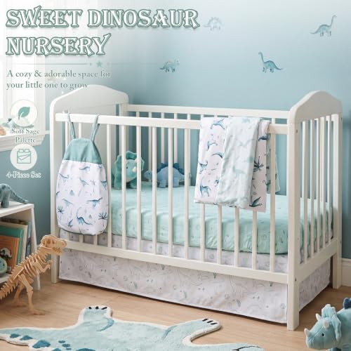 Hahafelt 4 Pieces Crib Bedding Set - Image 5