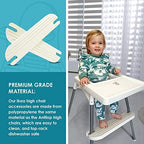 White IKEA High Chair Foot Rest, Compatible - Image 5