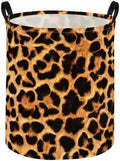 Kids Laundry Basket Leopard print Hamper by DDBASKET