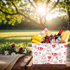 Valentine's Day Basket Gift for Empty Cute Heart Large Storage Bin for Kid and - Image 4