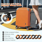 8Pcs Upgrade Luggage Wheel Covers, Travel Accessories - Image 2