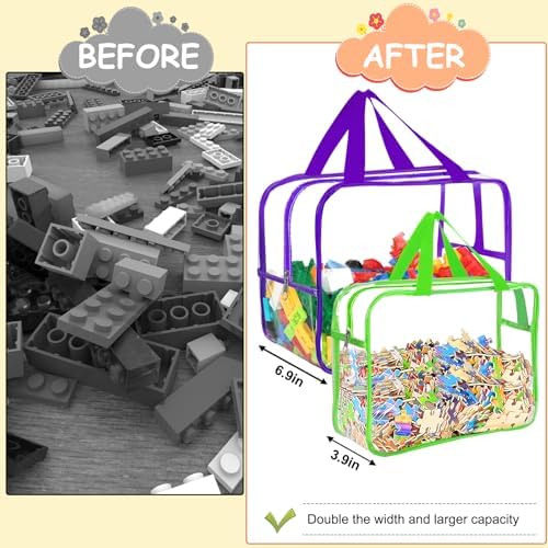 6 Colors L & XL Toy Storage Bags - Image 4