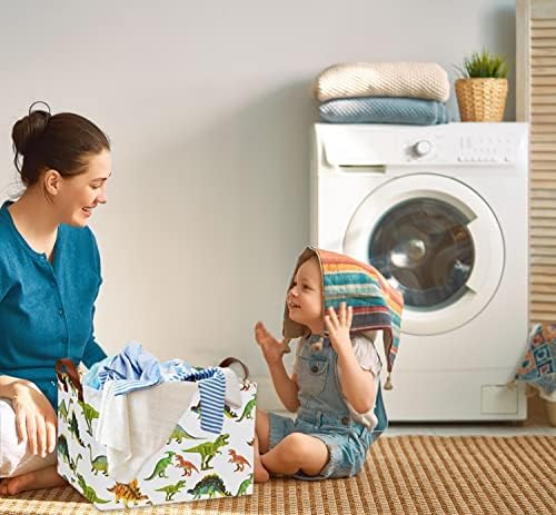 Rectangular Dinosaur Basket Baby Kids Storage Basket - Image 5