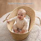 david's kids 3 Pack Bassinet Sheets, Ultra Soft Breathable Comfortable Baby - Image 3