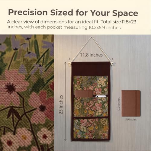IAXIC Canvas Wall Hanging Organizer - Image 3