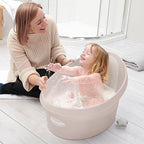 Toddler Bath Tub | Larger Bath for Bigger Kids at Bathtime | Includes Warm and - Image 4