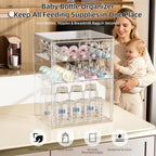 MSHOMEY Baby Bottle Storage Organizer - Image 2