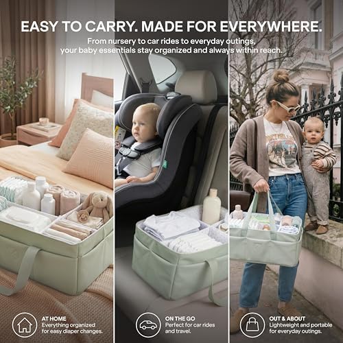 Koala Babycare Baby Diaper Caddy Organizer - Image 3