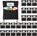 24 Pack Chair Pockets for Classrooms, 18 x 20 Inch Seat Sacks by CutChaosKeepCreating