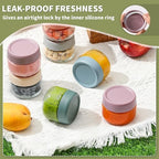 NETANY 6 Pack 4 oz Glass Baby jars - Image 3
