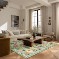 4x6 Bedroom Area Rug Washable: Throw Rugs by palohom
