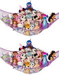Extra Large Stuffed Animal Storage Hammock 2 Pack | Holds 12 lbs | Corner by LillysLove
