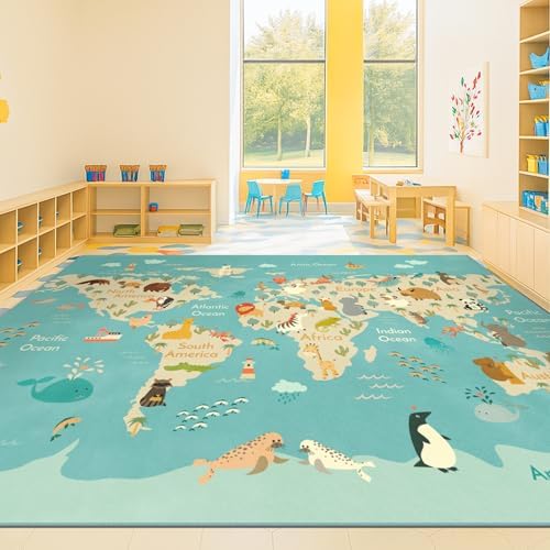 Hazo Haus Washable Large Kids Room Rug - Image 3
