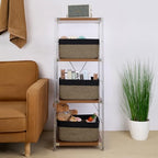 MiniArk Large Storage Baskets for Organizing, Baby Nursery, Toy Bins Box - Image 4