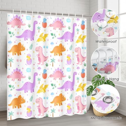 Britimes Bathroom Sets with Shower Curtain and Rugs Set of 4 - Image 6