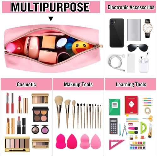 izuzta 2 Pcs Chenille Letter Clear Makeup Bag Mama Baby Pouch, Hospital Duffle - Image 6
