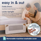 Hiccapop Convertible Crib Bed Rail - Image 5