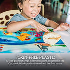 20 Pack Disposable Placemats for Baby, 3 Design Pack Baby Eating Mat, Toddler - Image 2